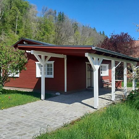 Ferienhaus Am Wald Wippra Esterno foto