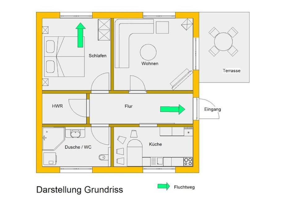 Ferienhaus Am Wald Wippra Esterno foto