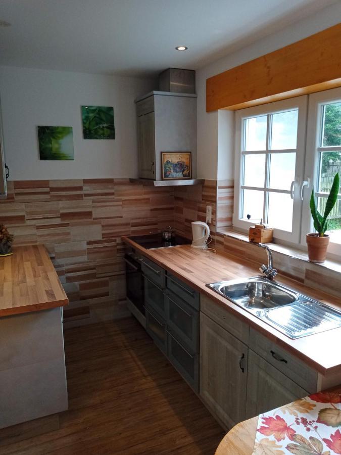 Ferienhaus Am Wald Wippra Esterno foto