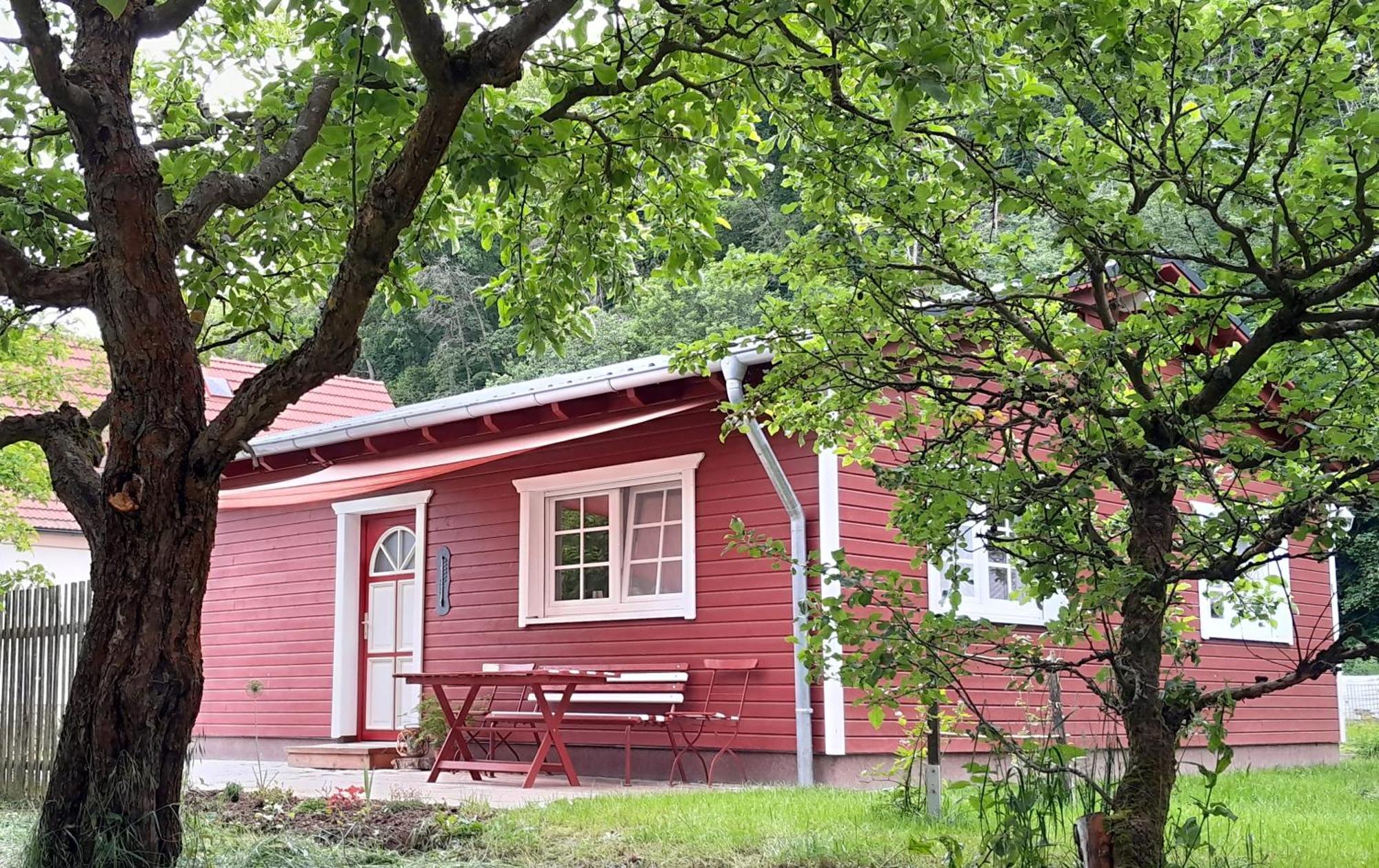 Ferienhaus Am Wald Wippra Esterno foto